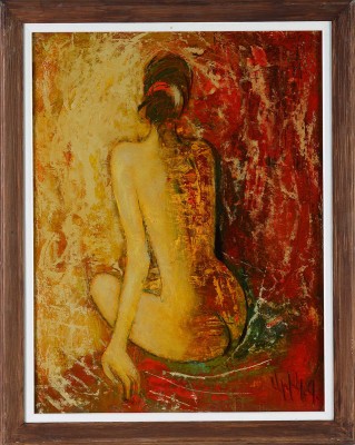 Григорян Юрий Суренович. Модель со спины
